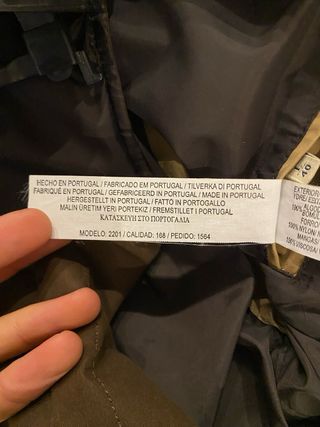 Chaqueta Massimo Dutti Beige/Marrón