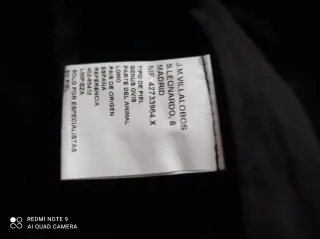 Abrigo Piel Negro El Corte Inglés genius ovis