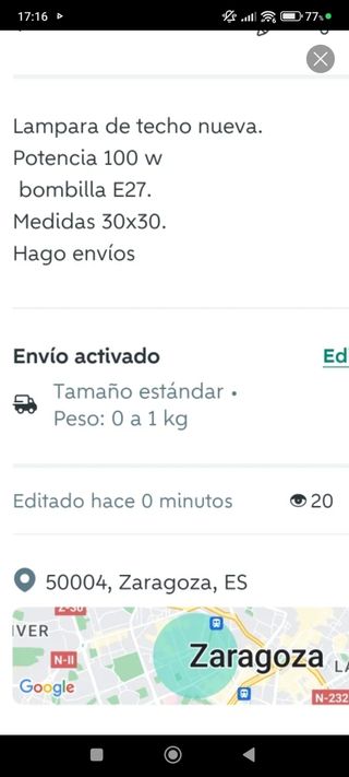 Lampada da soffitto decorativa