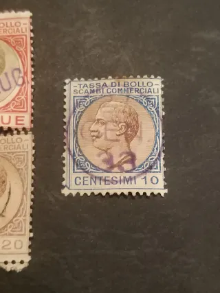 Lotto Marche da Bollo Regno d'Italia