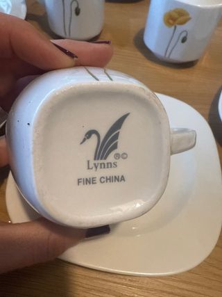 Set caffè 8 tazze, latte e zucchero