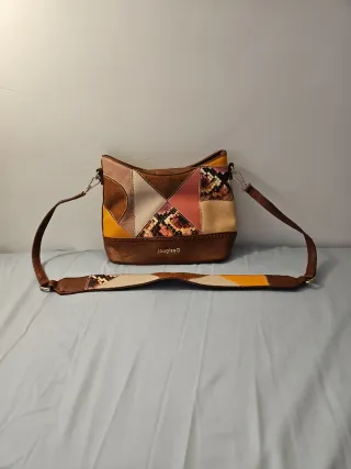 Bolso bandolera Desigual patchwork