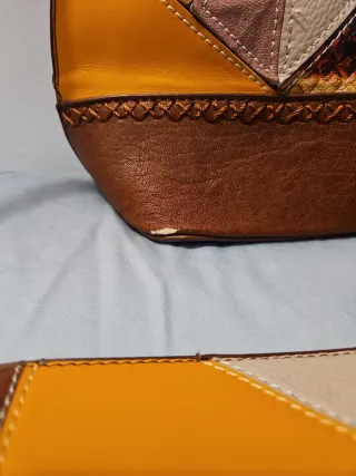 Bolso bandolera Desigual patchwork