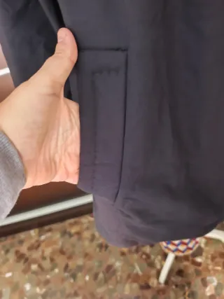 Bonito chaquetón negro oversize