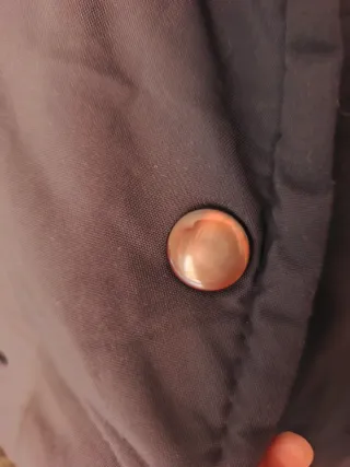 Bonito chaquetón negro oversize