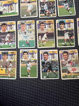 Cromos Real Madrid 90-91