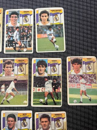 Cromos Real Madrid 90-91