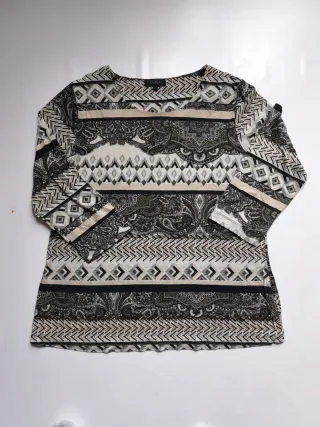 Camiseta ANTEA manga larga estampada