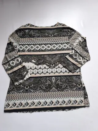 Camiseta ANTEA manga larga estampada