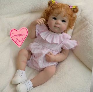 Muñeca bebé reborn silicona