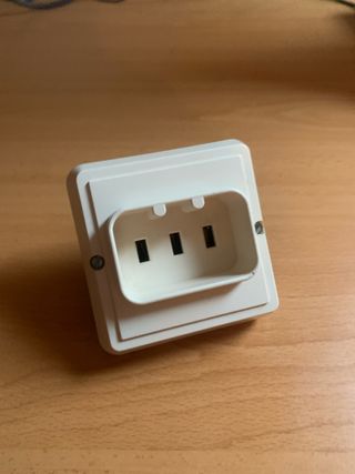 Enchufe Americano Blanco
