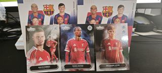3 Cromos Topps Summer Signings Liverpool