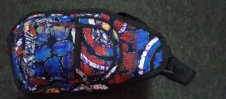 Riñonera bandolera multicolor