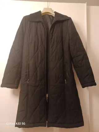 Giubbotto donna imbottito zip nero