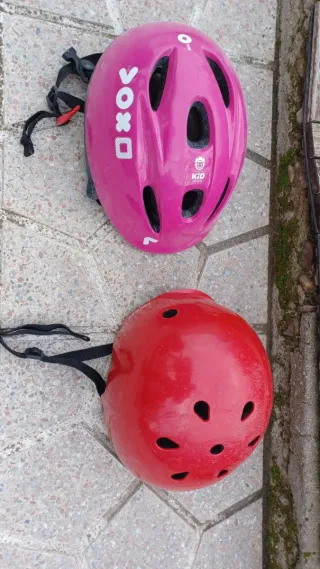 Cascos de patinaje y bicicleta infantiles