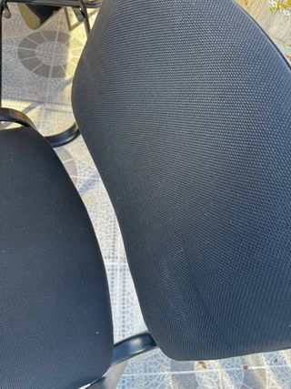 Sedia da ufficio nera, 20 unità