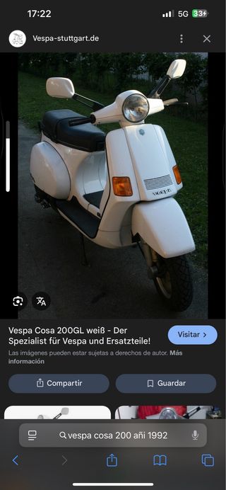 Despiece Vespa Cosa 200
