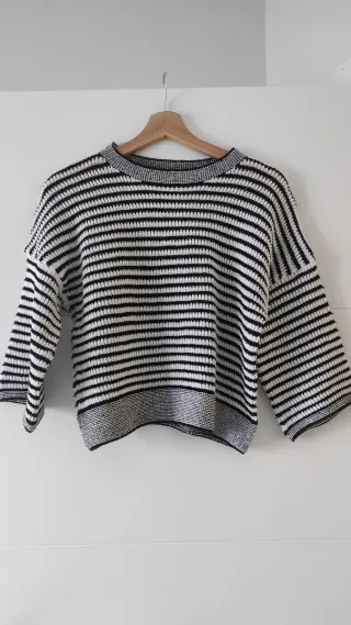 Jersey Primark rayas blanco y negro