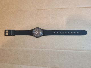 Orologio Swatch Lady Nero Marrone