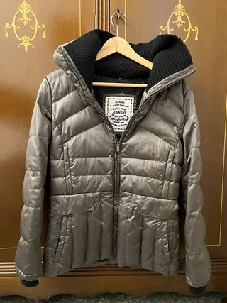 Giubbotto Vintage Mango Grigio