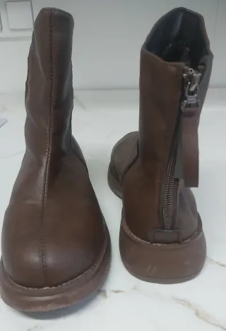 Botines mujer marrones