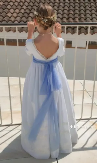 Vestido de comunión talla 9