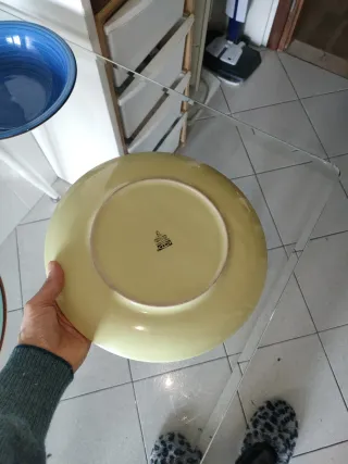 Piatto piano Ikea verde chiaro