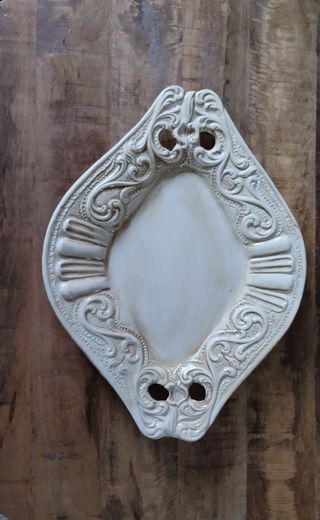 Bandeja Loza de Sopera Antigua