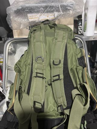 Mochila de pesca Bassdash verde