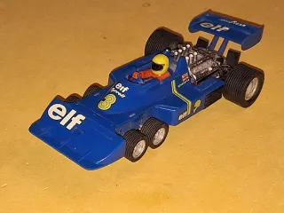 Scalextric Exin Tyrrell P-34 Formula uno 6 ruedas