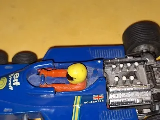 Scalextric Exin Tyrrell P-34 Formula uno 6 ruedas