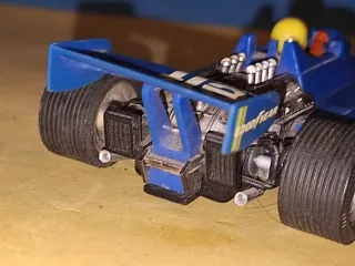 Scalextric Exin Tyrrell P-34 Formula uno 6 ruedas