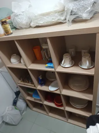 Scaffale da cucina in legno