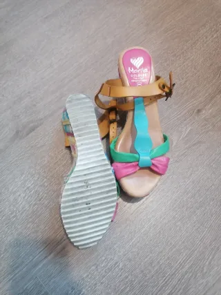 Sandalias plataforma mujer