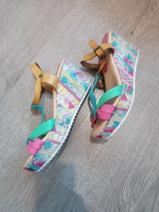 Sandalias plataforma mujer