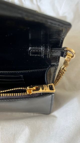 Bolso Prada Piel Negra Modelo Pattin