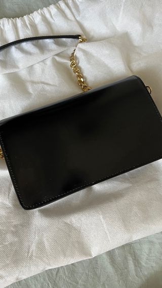 Bolso Prada Piel Negra Modelo Pattin