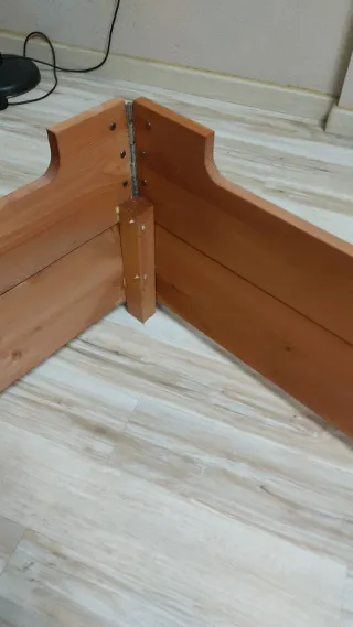 Mesa Coca-Cola Madera y Metacrilato