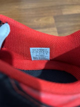 Zapatillas Fútbol Adidas 11 Pro Negras Rojas