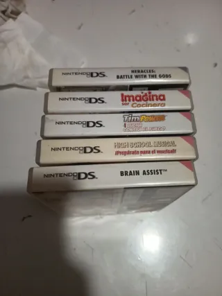 Nintendo DS Lite Juegos (5) verde