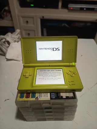 Nintendo DS Lite Juegos (5) verde