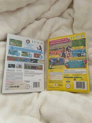 Mario & Sonic JOO London 2012 y Mario Power Tennis