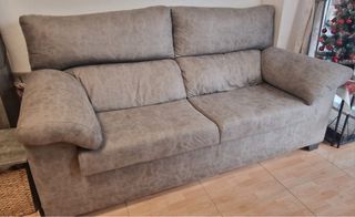 Sofá de 2 plazas gris