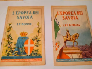 Lotto 5 Libri Vintage Epopea dei Savoia