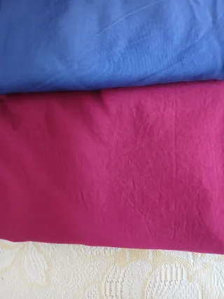 Set lenzuola blu CROFT ,blu con elast