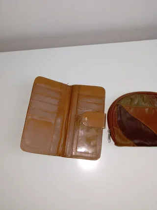 Bolso de cuero patchwork