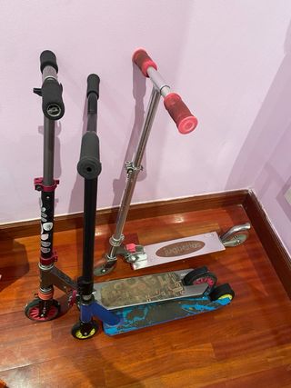 Lote 3 Patinetes Infantiles