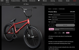 BMX Flybikes Proton Rojo