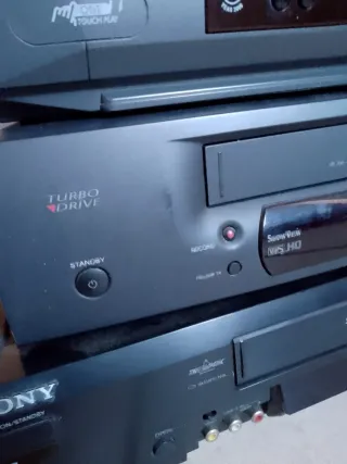 Lotto 4 Videoregistratori VHS Sony Samsung