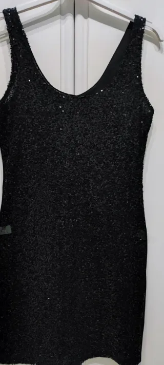 Abito tubino Stretch paillettes taglia S